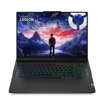 Ноутбук Lenovo Legion Pro 7 16IRX9H 16", Intel Core i9-14900HX, RAM 32 ГБ, SSD 1024 ГБ, NVIDIA GeForce RTX 4090 (16 Гб), Без ОС, (83DE004HRK), черный,