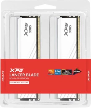 Оперативная память ADATA XPG Lancer RGB DDR5 6000 МГц 2x16 ГБ (AX5U6000C3416G-DTLABRWH)