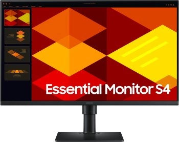 Монитор 27" Samsung Essential S4 LS27D400GAIXCI IPS 1920x1080, 100 Гц, 5 мс, 16:9, 250 кд/м², 2xHDMI, DP, 2xUSB-A 2.0, 1x3.5 мм, черный