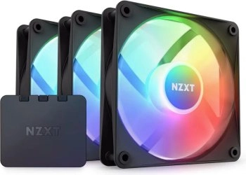 Вентилятор Корпусный вентилятор NZXT F120 RGB Core Black Triple Pack (RF-C12TF-B1)
