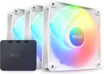 Вентилятор Корпусный вентилятор NZXT F120 RGB Core White Triple Pack (RF-C12TF-W1)