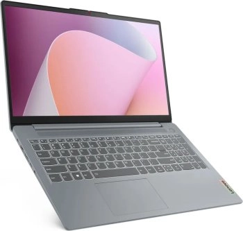 Ноутбук Lenovo IdeaPad Slim 3 15ABR8 15.6", AMD Ryzen 5 7430U, RAM 16 ГБ, SSD 512 ГБ, AMD Radeon Graphics, Без системы, (82XM00HKRK), серый, Русская р