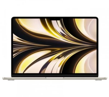 Ноутбук Apple MacBook Air 13 13.6", Apple M3 (8 CPU, 8 GPU), RAM 16 ГБ, SSD 256 ГБ, Apple M3, MacOS, (MC8J4RU/A), золотой, Русская раскладка