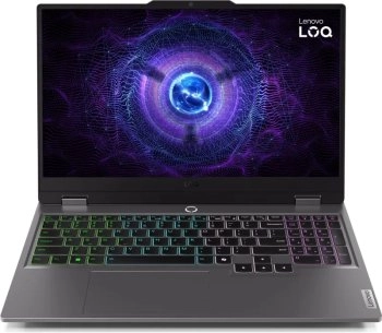 Ноутбук Lenovo LOQ 15IRX9 15.6", Intel Core i7-13650HX, RAM 24 ГБ, SSD 1024 ГБ, NVIDIA GeForce RTX 4060 (8 Гб), Без системы, (83DV00YMRK), сер