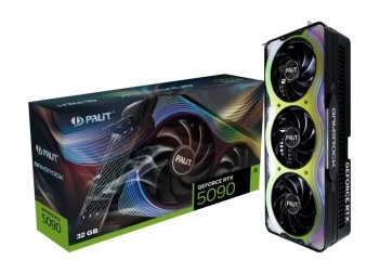 Видеокарта Palit GeForce RTX 5090 GameRock 32 ГБ (NE75090019R5-GB2020G)