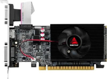 Видеокарта Biostar PCI-E GeForce GT610 NVIDIA GeForce GT 610 2048 Мб 64bit DDR3 700/1333 DVIx1 HDMIx1 CRTx1 HDCP Ret low profile