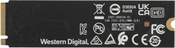 Твердотельный накопитель (SSD) WD Black SN7100 1TB NVMe, без радиатора, 7250MB/s M. 2 PCIe 4. 0 WDS100T4X0E
