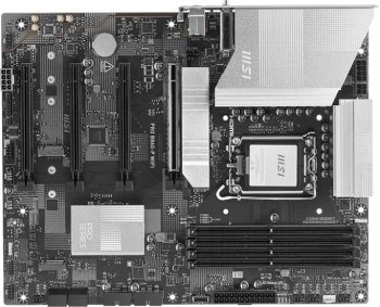 Материнская плата MSI PRO B860-P WIFI, LGA 1851, INTEL B860, 4xDDR5, 4xSATA, 3xM.2, 1xPCIe 5.0 x16, 1xPCIe 4.0 x4, 2xPCIe 4.0 x1, 1xHDMI, 1xDP, 1xUSB-
