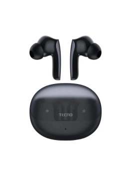 Наушники с микрофоном беспроводные Tecno Sonic 2 Bluetooth, USB Type-C, черный