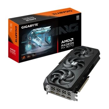 Видеокарта Gigabyte RX9070 GAMING OC 16GB GDDR6 256bit 2xDP 2xHDMI 3FAN RTL