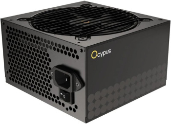 Блок питания 650W Ocypus Gamma P650 BK (ATX, 80+, APFC, 20+4 pin, 120mm fan, PCI-E 6+2Px4, 6xSATA) (Gamma-P650-W1HDBK024X-EU)
