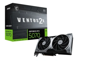 Видеокарта MSI PCI-E RTX 5070 12G VENTUS 2X OC