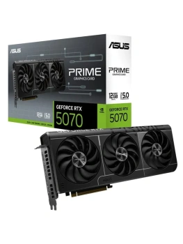 Видеокарта ASUS PRIME-RTX5070-12G//RTX5070,HDMI*2,DP*3,12G,D7; 90YV0M11-M0NA00