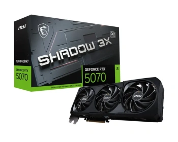 Видеокарта MSI PCI-E RTX 5070 12G SHADOW 3X OC