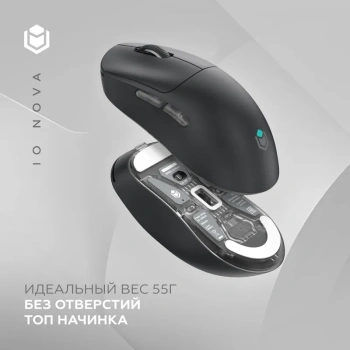 Мышь беспроводная IO by Red Square Nova, темно-серый (io113)