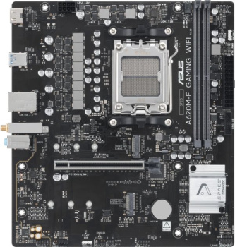 Материнская плата ASUS A620M-F GAMING WIFI (AM5/A620/2xDDR5/mATX/RAID/HDMI, DP) (A620M-F GAMING WIFI)