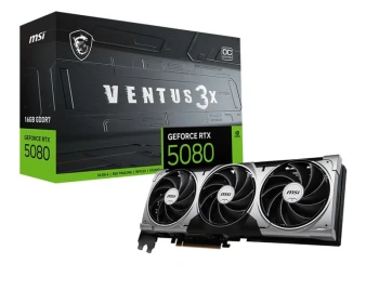 Видеокарта MSI GeForce RTX 5080 16G VENTUS 3X OC