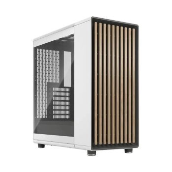Корпус Fractal Design North Chalk White TG Clear Tint, белый (FD-C-NOR1C-04)