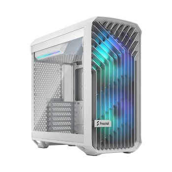 Корпус Fractal Design Torrent Compact RGB White TG, белый (FD-C-TOR1C-05)