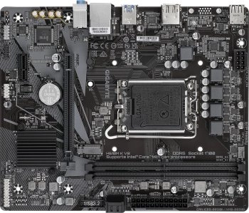 Материнская плата Gigabyte H610M K V2 Soc-1700 INTEL H610 2xDDR5 mATX AC`97 8ch(7.1) GbLAN+HDMI+DP