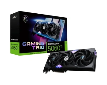Видеокарта MSI PCIE16 RTX5060TI 16GB RTX 5060 Ti 16G GAMING TRIO OC