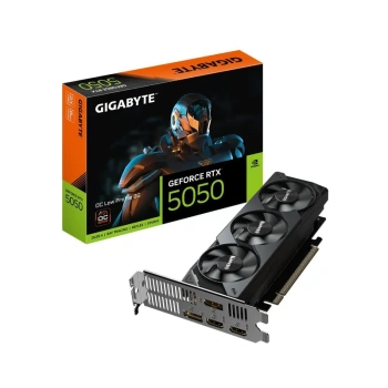 Видеокарта Gigabyte PCI-E 5.0 GV-N5060OC-8GL 1.0 NVIDIA GeForce RTX 5060 8Gb 128bit GDDR7 2512/28000 HDMIx1 DPx3 HDCP Ret low profile