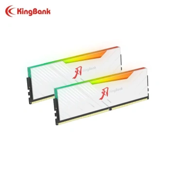 Оперативная память KingBank White Soarblade RGB DDR5 6800 МГц 2x24 ГБ (K5.01.FLM5GM9302 (M-die))