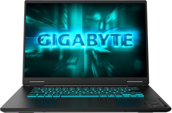 Ноутбук Gigabyte GAMING A16 Core i5 13420H 16Gb SSD512Gb NVIDIA GeForce RTX4050 6Gb 16" IPS FHD+ (1920x1200) FreeDOS grey WiFi BT Cam (CMHH2KZ893SD)
