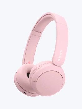 Наушники с микрофоном накладные Sony WH-CH520 розовый беспроводные bluetooth оголовье (WH-CH520/PZ E)
