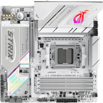 Материнская плата ASUS ROG STRIX B850-G GAMING WIFI SocketAM5 AMD B850 4xDDR5 mATX AC`97 8ch(7.1) 2.5Gg RAID+HDMI+DP
