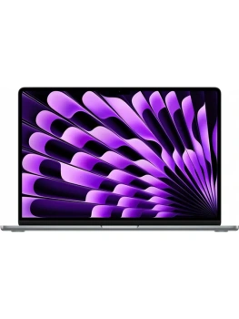 Ноутбук Apple MacBook Air 15 15.3", Apple M3 (8 CPU, 10 GPU), RAM 16 ГБ, SSD 256 ГБ, Apple M3, MacOS, (MC9D4RU/A), серый, Русская раскладка