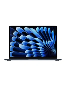 Ноутбук Apple MacBook Air 13 13.6", Apple M3 (8 CPU, 8 GPU), RAM 16 ГБ, SSD 256 ГБ, Apple M3, MacOS, (MC8K4RU/A), черный, Русская раскладка