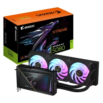 Видеокарта Gigabyte GeForce RTX 5080 XTREME WATERFORCE 16 ГБ (GV-N5080AORUSX W-16GD)