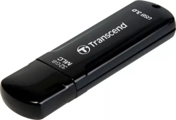 Накопитель USB Transcend JF750 32 ГБ , USB 3.0, USB Type-A, черный графит