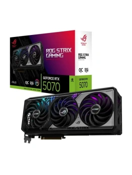 Видеокарта ASUS RTX5070 ROG STRIX OC 12GB GDDR7 192bit 3xDP 2xHDMI 3FAN RTL [ROG-STRIX-RTX5070-O12G-GAMING]