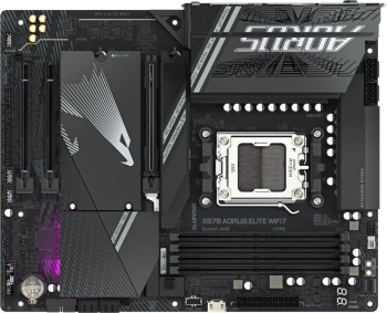 Материнская плата Gigabyte X870M A ELITE WF7 SocketAM5 AMD X870 4xDDR5 mATX AC`97 8ch(7.1) 2.5Gg RAID+HDMI