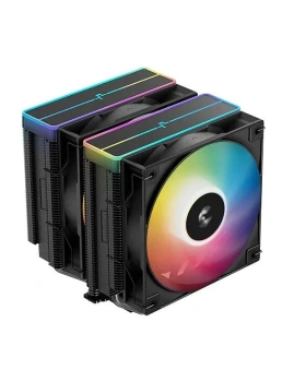 Вентилятор Deepcool AG620 Bk V2 ARGB Soc-AM5/AM4/1200/1700/1851 черный 4-pin 15-29dB Al+Cu 260W 1330gr Ret (R-AG620-BKAMMN-GJD)