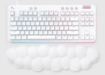 Клавиатура Logitech G G713 Aurora (с гравировкой) GL Tactile Brown проводная механическая игровая, русская раскладка, белая