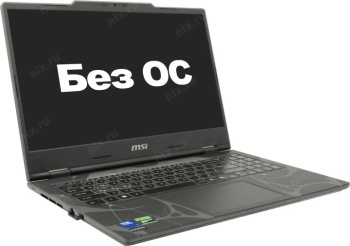 Ноутбук MSI Cyborg 15 B2RWFKG-024XRU Intel Core 7 240H/16Gb/SSD1Tb/RTX5060 8Gb/15.6"/IPS/FHD/1920x1080/144Hz/NoOS/Translucent черный (9S7-15Q342-024)