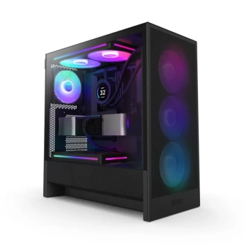 Корпус NZXT H5 Flow RGB (2024), черный (CC-H52FB-R1)