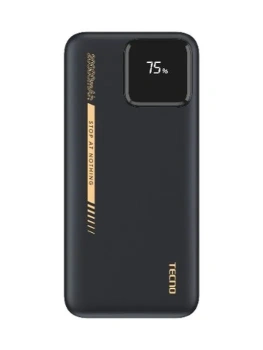 Портативный аккумулятор Tecno TPB-P204Q 20000 mah , черный, TPB-P204Q