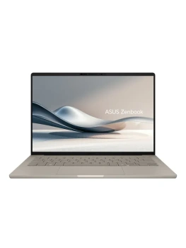 Ноутбук Asus Zenbook A14 OLED UX3407QA 14", Qualcomm Snapdragon X X1-26-100, 16 ГБ, SSD 512 ГБ, Qualcomm Adreno, Windows Home, (90NB1501-M00T20), беже