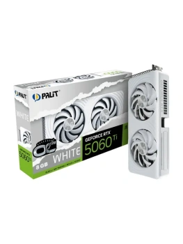 Palit Видеокарта GeForce RTX 5060 Ti White OC 8 ГБ (NE7506TU19P1-GB2062M)