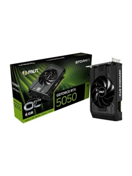 Palit Видеокарта GeForce RTX 5050 STORM X OC 8 ГБ (NE65050T19P1-GB2070F)