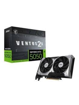 Видеокарта MSI GeForce RTX 5050 VENTUS 2X 8 ГБ (RTX 5050 8G VENTUS 2X)