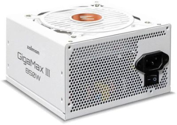 Блок питания Zalman ZM850-GV3 WH, 850W, ATX12V v3.0, Gen 5.0, APFC, 12cm Fan, 80+ Bronze, Retail