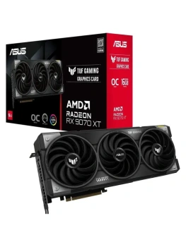 Видеокарта ASUS Radeon RX 9070 XT TUF Gaming OC Edition 16 ГБ (TUF-RX9070XT-O16G-GAMING)