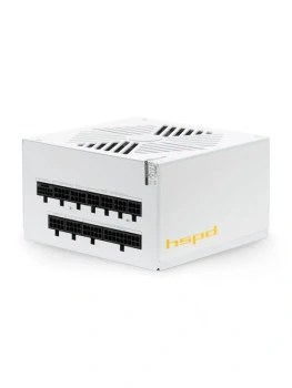 Блок питания HSPD 850 Вт компьютера, ATX 2.52, 80 PLUS Gold, HSK-850GF-WH