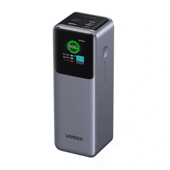 Портативный аккумулятор Ugreen , 25000 мАч, 200 Вт, серый, 35525B