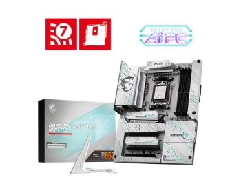 Материнская плата MSI B850 GAMING PLUS WIFI PZ B850, AM5, 4*DDR5, 4*PCIEx16, 3*M.2, 3*TypeC, 1*USB3.2Gen2, 5*USB3.2Gen1, 8*USB2.0, 4*SATA3.0, 5G, DP,